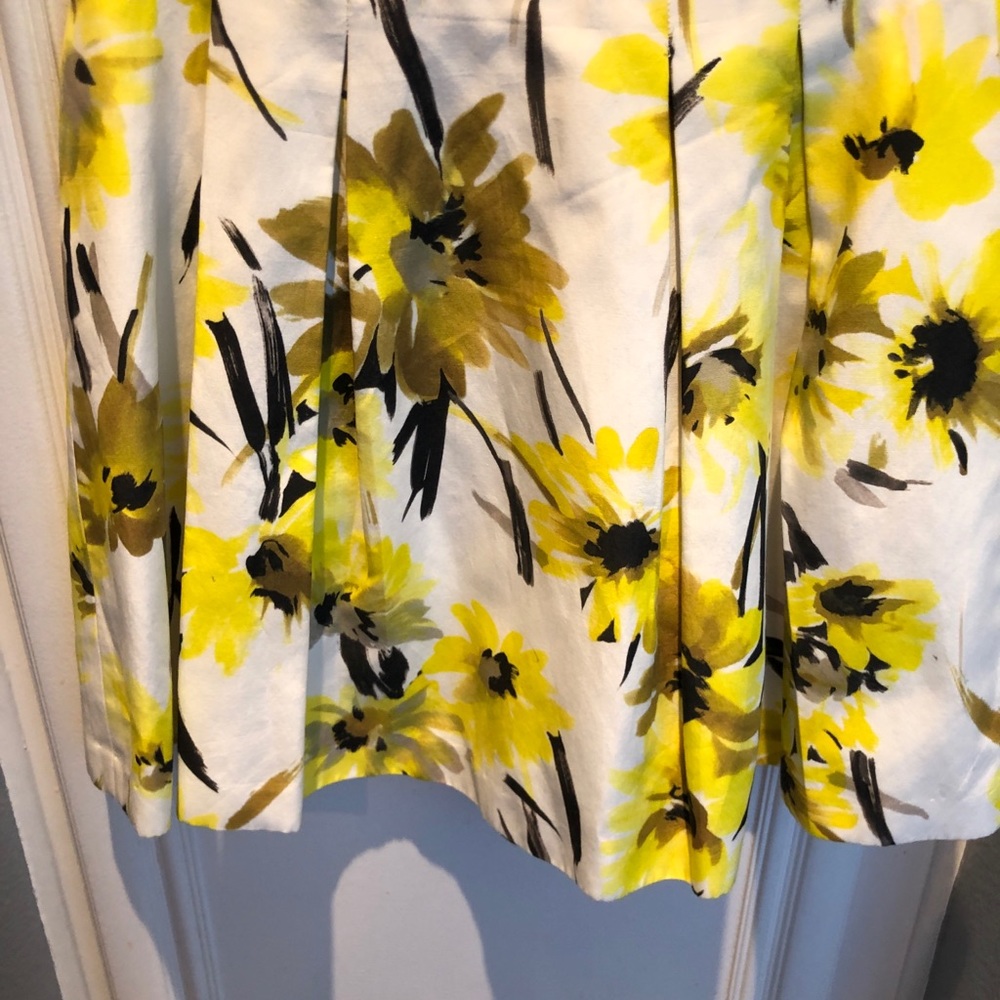Alice and Olivia sunflower skirt!